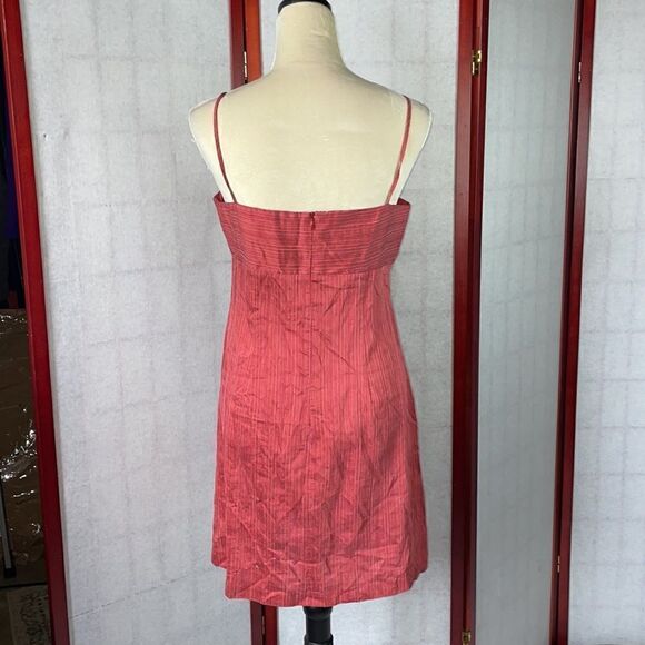 Anthropologie Isabella Bird Multicolored Striped Fitted Dress (Size: 8P) - Picture 2 of 13